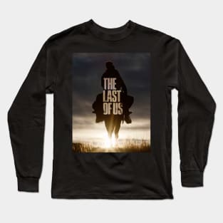 The Last of us Pedro Pascal and Bella Ramsey HBO Print Long Sleeve T-Shirt